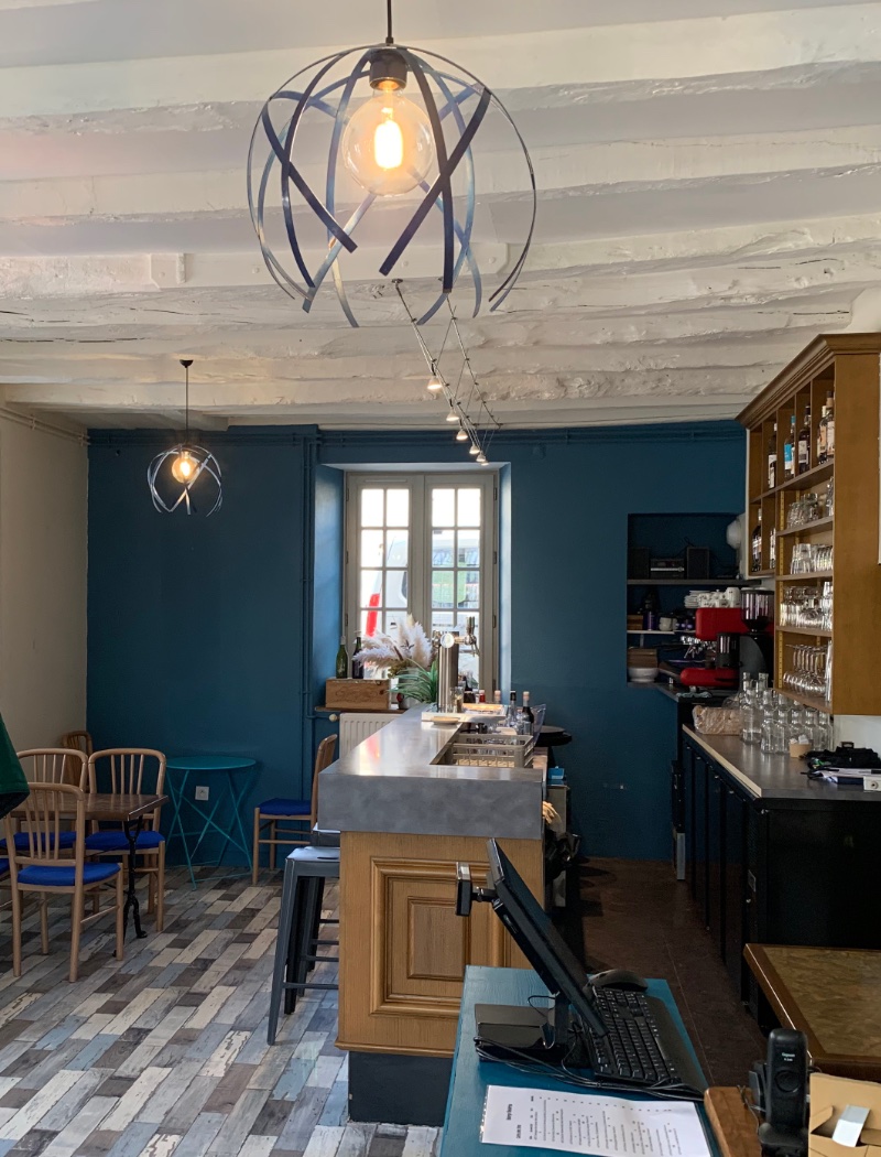 Le bar de l'Auberge Vindobriga